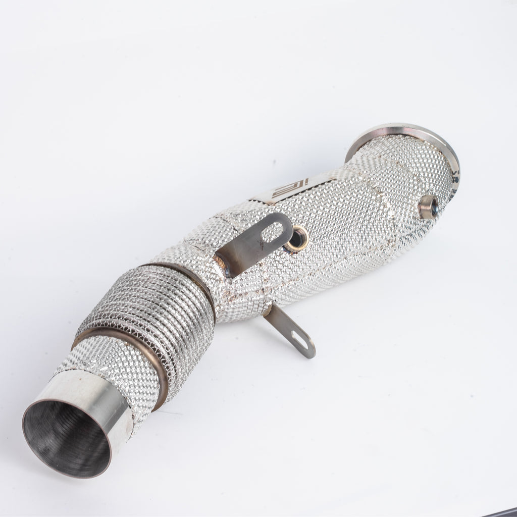 ICP B48 Heatshielded Downpipes - Heavy Duty